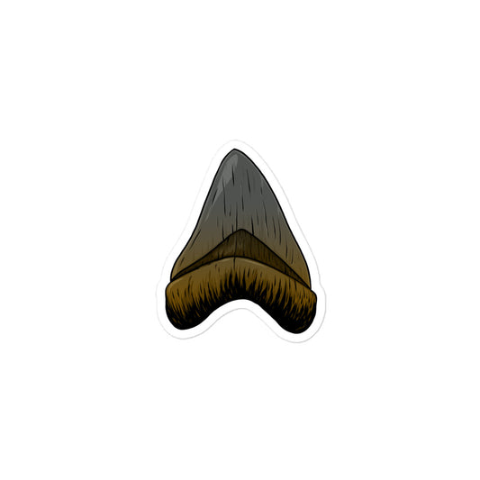 Megalodon Tooth Bubble-free stickers